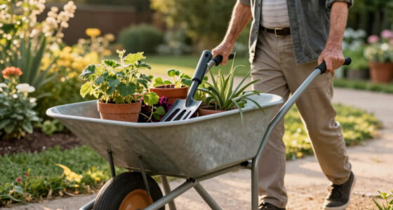5 Best Lightweight Wheelbarrows for Seniors in 2026
