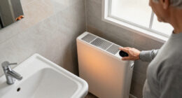 Adding Gentle Warmth to a Chilly Bathroom