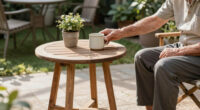 Choosing Outdoor Side Tables at the Right Height