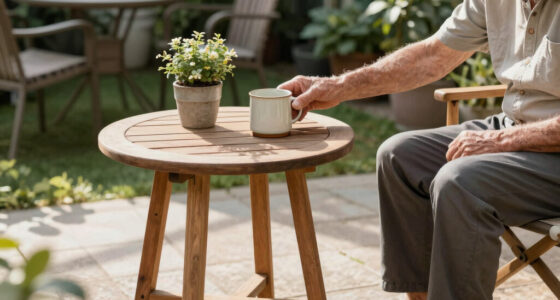 Choosing Outdoor Side Tables at the Right Height