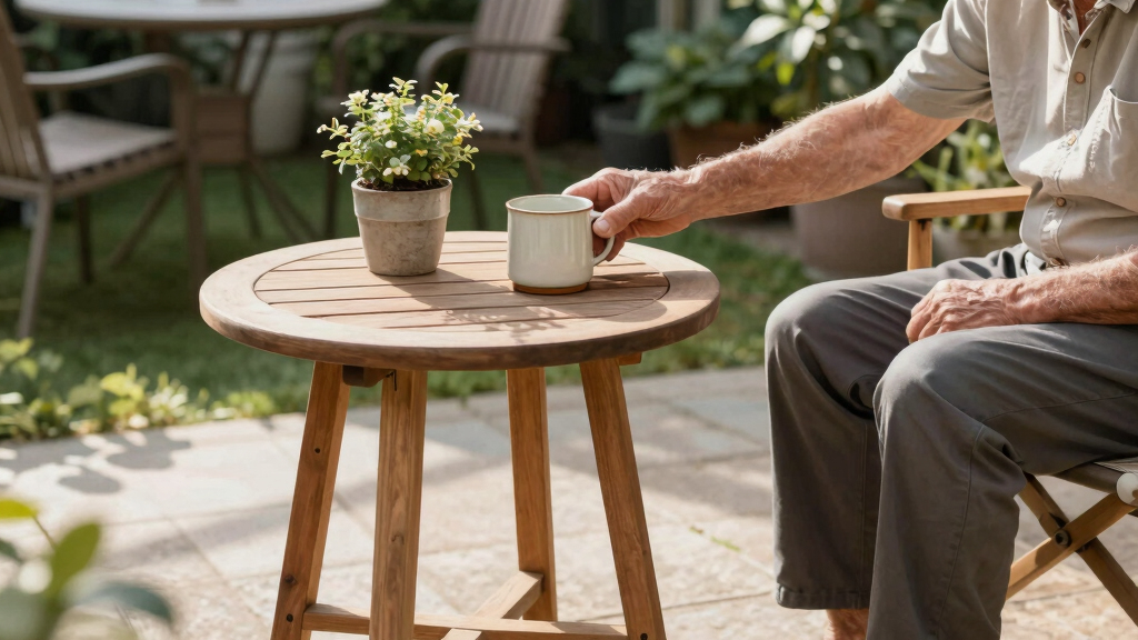 Choosing Outdoor Side Tables at the Right Height