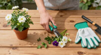 Deadheading Flowers Without Bending: Simple Techniques