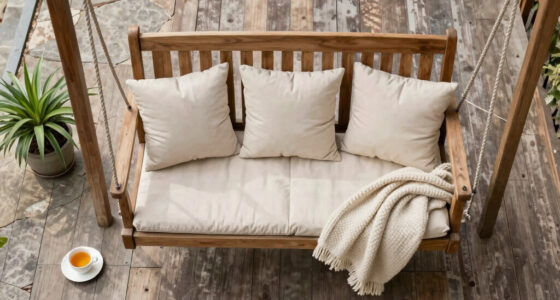 How to Keep a Porch Swing Comfortable and Secure