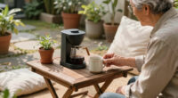 Setting Up a Comfortable Outdoor Coffee Corner