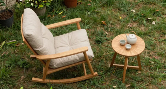 Setting Up a Simple Outdoor Rocking Spot for Two