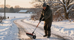 Snow and Ice Made Easier on the Country Driveway