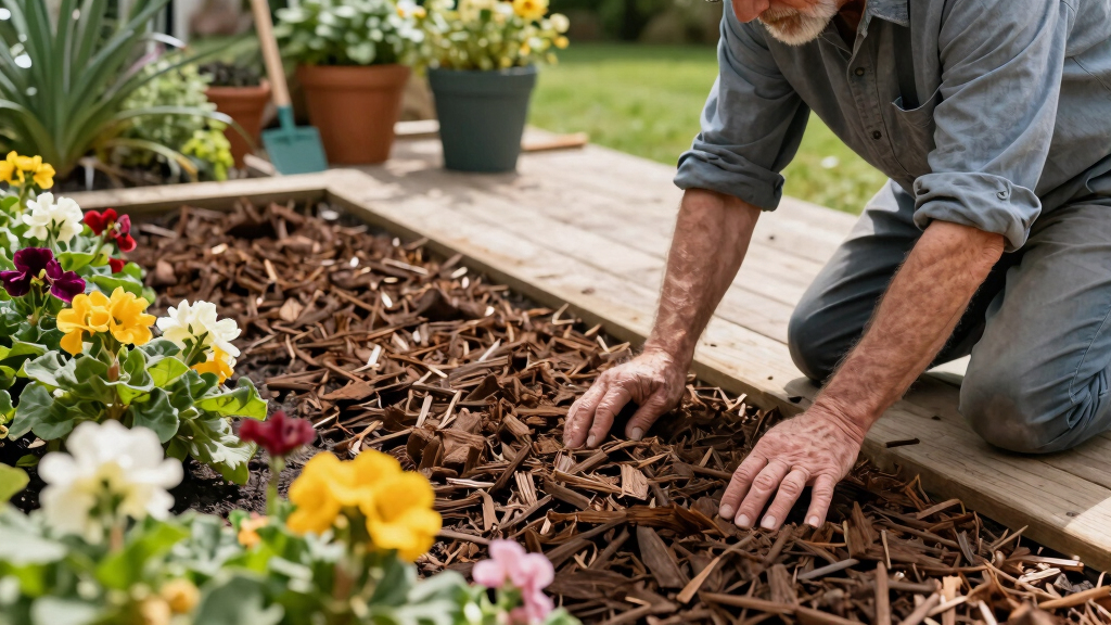 The Best Mulch for Keeping Weeds Down and Backs Happy