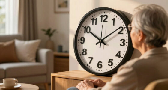 9 Best Easy Read Wall Clocks for Seniors in 2026