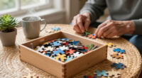 Cozy Puzzle and Craft Storage Ideas