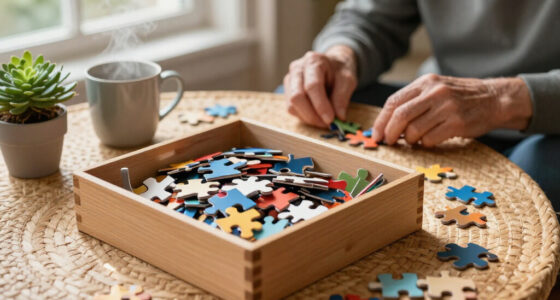 Cozy Puzzle and Craft Storage Ideas