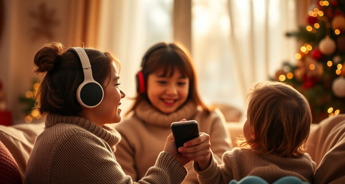 Bone Conduction Headphones for Holiday Moments Together