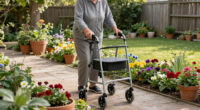 How to Get Around the Garden with a Rollator