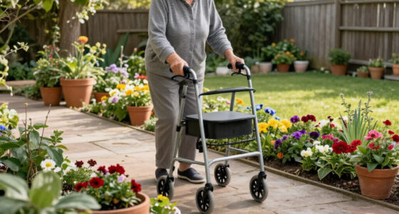 How to Get Around the Garden with a Rollator