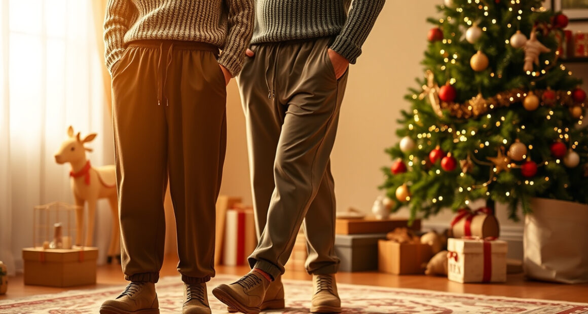 LETAOTAO Men's Elastic Waist Pants: A Holiday Review