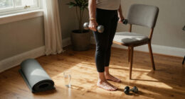 The Two Simple Tricks A Trainer Uses To Ensure Her Home Dumbbell Workouts Stay Effective